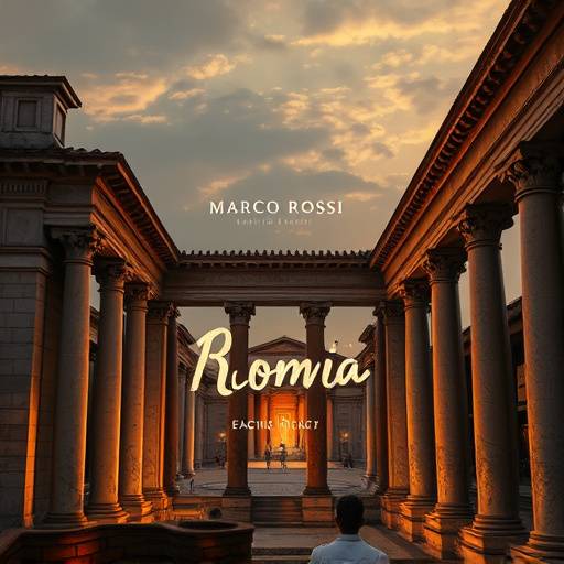 Copertina dell'album 'Echi di Roma' di Marco Rossi