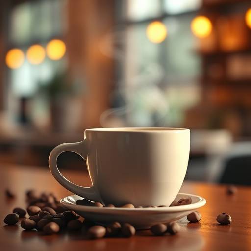 Immagine di uno spot pubblicitario per una marca di caff√®